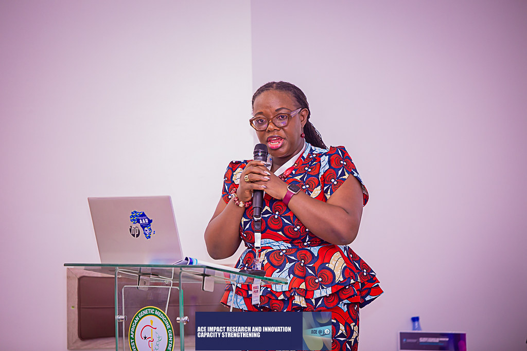 University of Ghana Vice Chancellor, Prof Nana Aba Appiah Amfo, welcoming the workshop participants